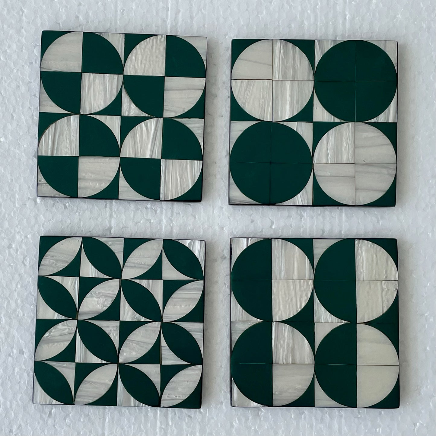 Square coasters