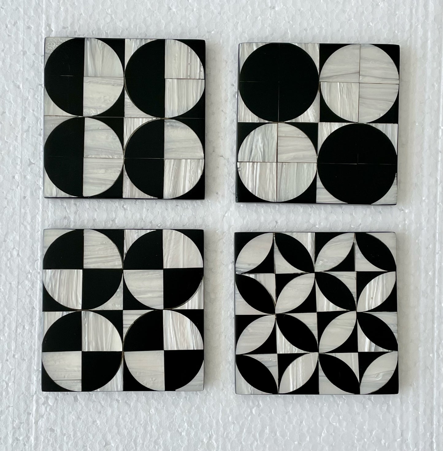 Square coasters