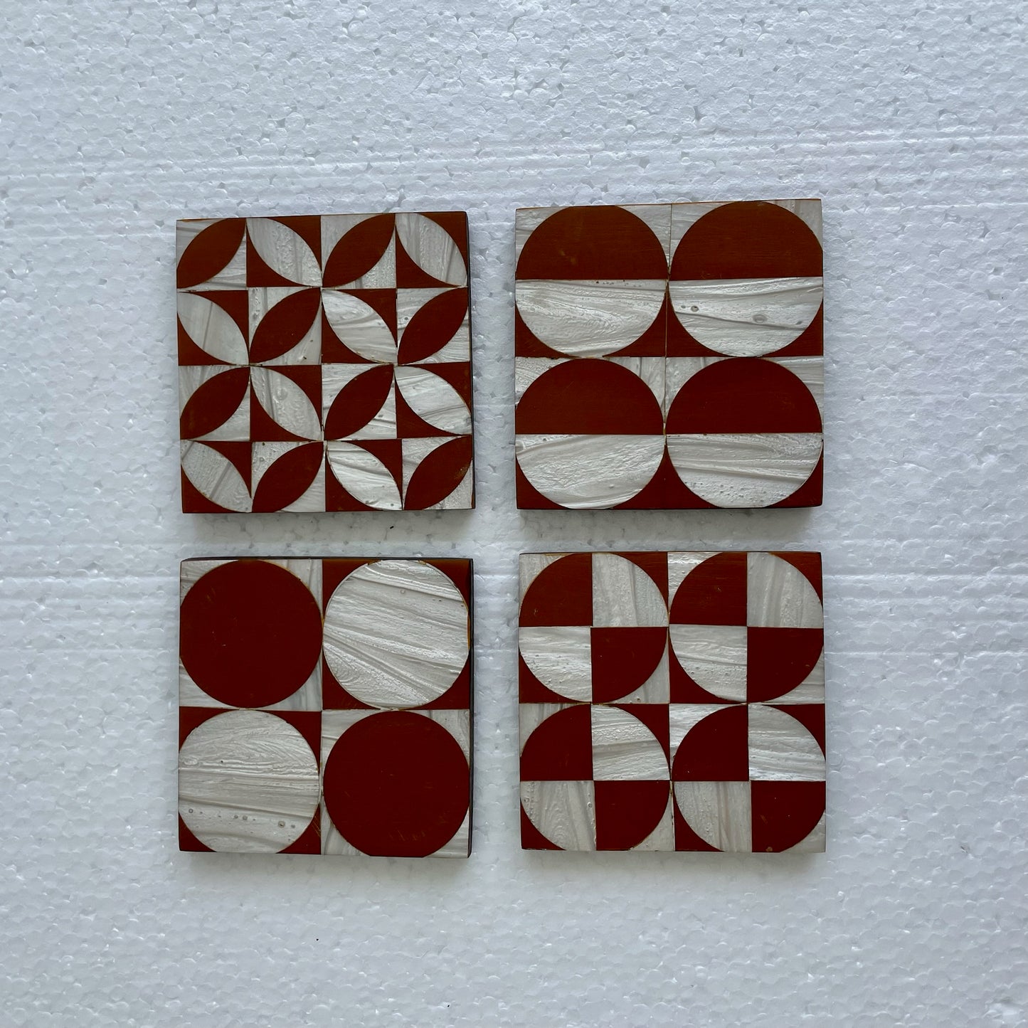 Square coasters