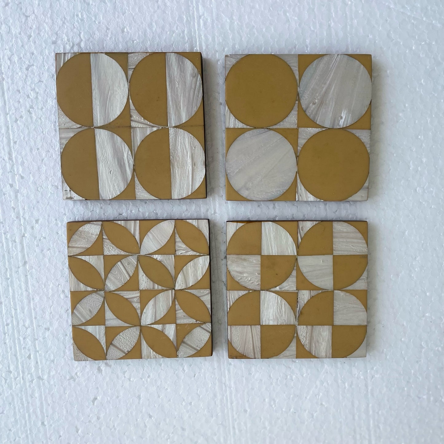 Square coasters